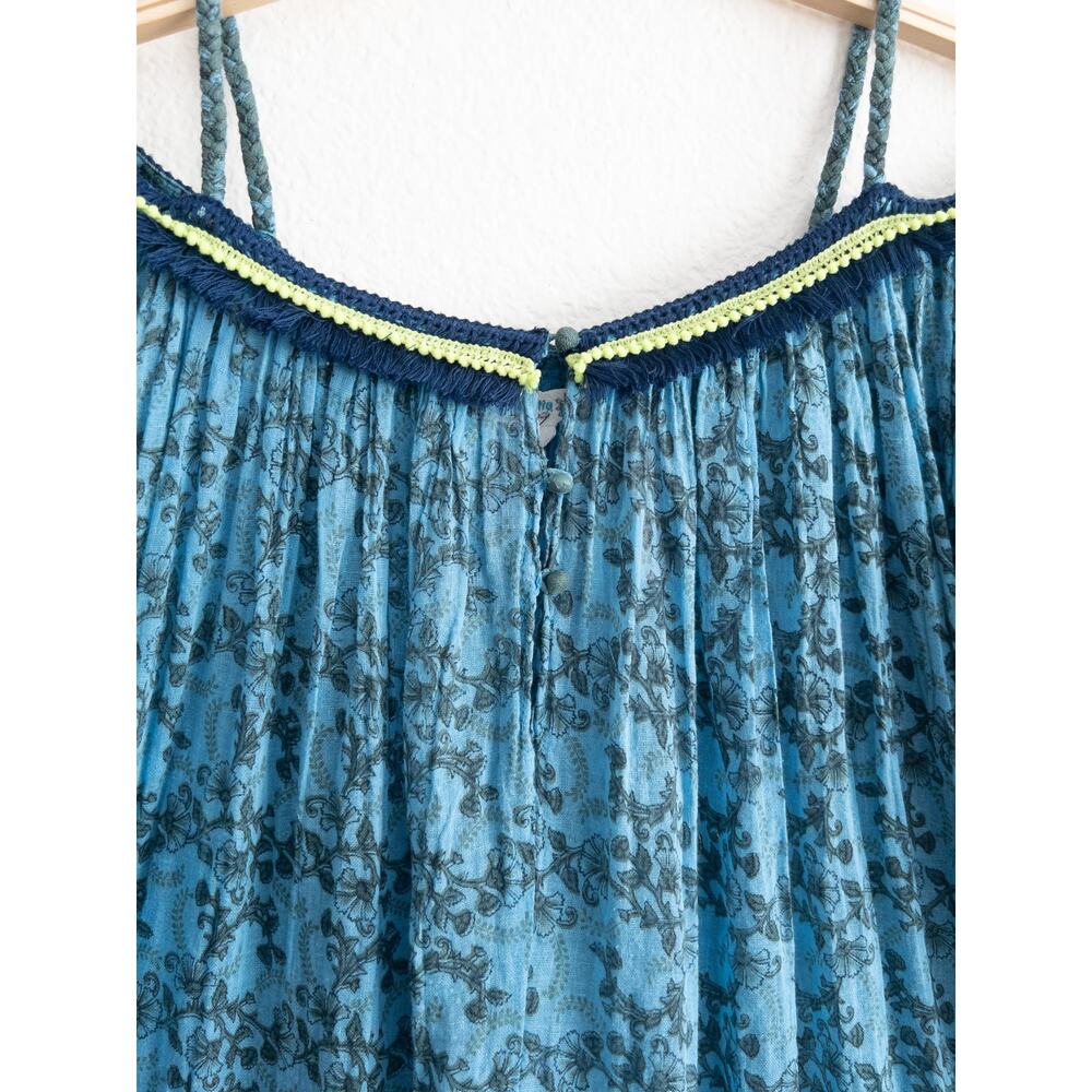 Poupette St Barth Floral Cover Up Tunic Top - Picture 6 of 14